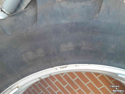 Roues, Pneus, Jantes, Barillets Jumelage Michelin 16,9r38