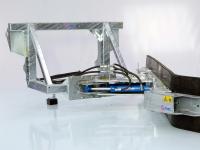 Rabot caoutchouc Qmac Modulo schuifbalk met rubbermat Mailleux aanbouw