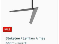 Bineuse Steketee Lemken schoffelmessen 42, 45, 50, 55, 60 en 65cm