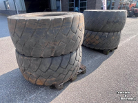Roues, Pneus, Jantes, Barillets Jumelage Good Year Unisteel