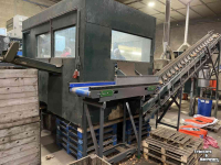 Peseuses  Manter, weeg- en verpakkingslijn, weger, palletiseerder