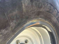 Roues, Pneus, Jantes, Barillets Jumelage Massey Ferguson 480/65R24 + 600/65R34