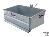 Transport godets de tracteur Qmac trekkerbak 1.50 CAT1 Gegalvaniseerd
