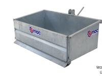 Transport godets de tracteur Qmac Trekkerbak 1.50 CAT1 Gegalvaniseerd