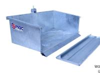 Transport godets de tracteur Qmac Trekkerbak 1.50 CAT1 Gegalvaniseerd