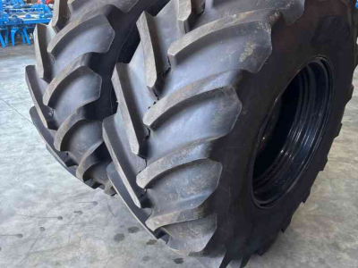 Roues, Pneus, Jantes, Barillets Jumelage Bridgestone VF 600/65r28 VF 710/70r38