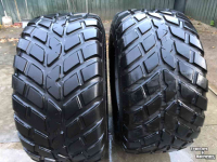 Roues, Pneus, Jantes, Barillets Jumelage Nokian 650/65R30.5 en 560/60R22.5 gazonbanden