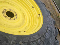 Roues, Pneus, Jantes, Barillets Jumelage Michelin Bandenset John Deere 3350. 600/65R38 540/65R24