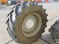 Roues, Pneus, Jantes, Barillets Jumelage Mitas 540/65R28 SFT Super Flexion Tire voorbanden velgen trekkerbanden wielen 10-gaats tractorbanden