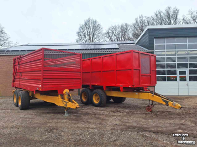 Benne d‘ensilage Schuitemaker Zelfbouw silagewagen