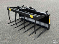 Grappins à fumier JCB Mestgrijper Silagegrijper 140 cm minishovel Euro ophanging JCB