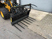 Grappins à fumier JCB Mestgrijper Silagegrijper 140 cm minishovel Euro ophanging JCB