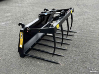 Grappins à fumier JCB Mestgrijper Silagegrijper 140 cm minishovel Euro ophanging JCB