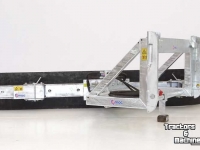 Autres pièces d’équipement et accessoires Qmac Modulo Gummischieber für Boden 240cm mit Claas Targo anbau