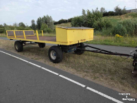 Remorque Kersten 6 tons landbouwwagen 600x225cm bakkenwagen