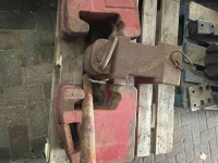 Poids frontaux Case-IH Fronthewichten set met middenblok