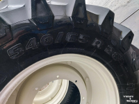 Roues, Pneus, Jantes, Barillets Jumelage Trelleborg  540/65R28+WIEL [2]