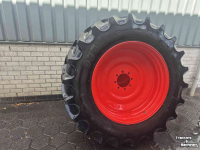 Roues, Pneus, Jantes, Barillets Jumelage BKT 480/80-42 afkomstig fendt 516