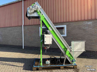 Convoyeur Total Systems Opvoerelevator, RVS, foodgrade, elevator