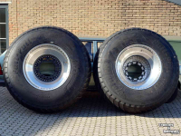 Roues, Pneus, Jantes, Barillets Jumelage  24.5x32 10 ply