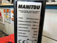 Transpalette électrique Manitou EP15 Easy