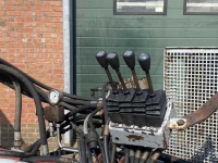 Bras avec tondeuse à fléaux Bos HF 6000 klepelmaaierarm maaikorfarm mulcherarm mähkorbarm