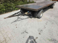 Remorque  Platte wagen balenwagen hooiwagen