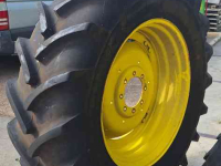 Roues, Pneus, Jantes, Barillets Jumelage Barum 520/70R38 + velgen