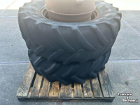 Roues, Pneus, Jantes, Barillets Jumelage Michelin Dubbelwiel passend aan 25 Inch velg+haak