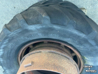 Roues, Pneus, Jantes, Barillets Jumelage Michelin Dubbelwiel passend aan 25 Inch velg+haak