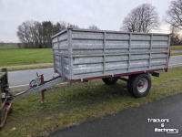 Benne agricole Kersten 3,5 tons gegalvaniseerd kipper kipkar