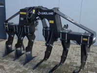 Décompacteur Kramer agroland 4 6 8 poots voorzet woel  model kongskilde paragrubber