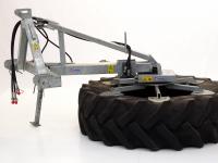 Pousse fourrage à pneu Qmac VBV120H Voerbandveger / Voerveegband