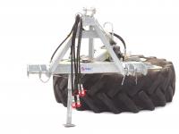 Pousse fourrage à pneu Qmac VBV120H Voerbandveger / Voerveegband