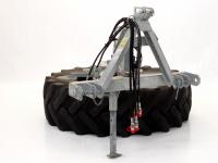 Pousse fourrage à pneu Qmac VBV120H Voerbandveger / Voerveegband