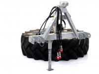 Pousse fourrage à pneu Qmac VBV120H Voerbandveger / Voerveegband