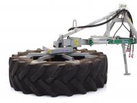 Pousse fourrage à pneu Qmac VBV120H Voerbandveger / Voerveegband