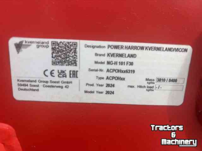 Herse rotative Kverneland NG-H  F30 101