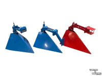 Pulvérisateur specialement pour rangées  Hengers Steketee onderblad spuitkap voor ruggenteelt