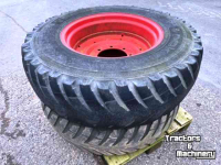 Roues, Pneus, Jantes, Barillets Jumelage Nokian 360/80R24