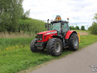 Tracteur Massey Ferguson 6480 met Herder Grenadier MBK518LS maaiarm