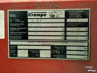 Système leve conteneur à bras Krampe THL20P