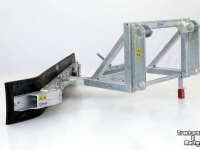 Rabot caoutchouc Qmac 180 MECH SCHUIN+HOEK SCHAEF 833-843