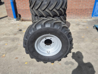 Roues, Pneus, Jantes, Barillets Jumelage BKT 365/70R18