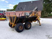Véhicule tracté arracheuse forestière  Källefall 6.3