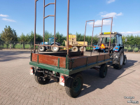 Semi-remorque surbaissé  VIERWIELIGE LANDBOUWWAGEN