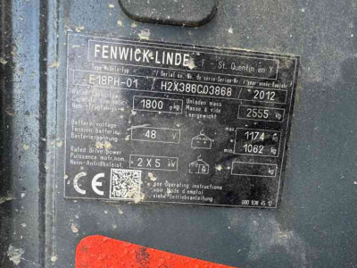 Chariot élévateur Linde E18PH