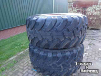 Roues, Pneus, Jantes, Barillets Jumelage Alliance 650/65r30.5