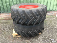Roues, Pneus, Jantes, Barillets Jumelage Kleber 540/65 R30