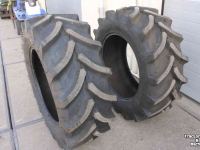 Roues, Pneus, Jantes, Barillets Jumelage  440/65R28 Petlas TA-110 trekkerbanden voorbanden tractorbanden nieuw/gedemonteerd